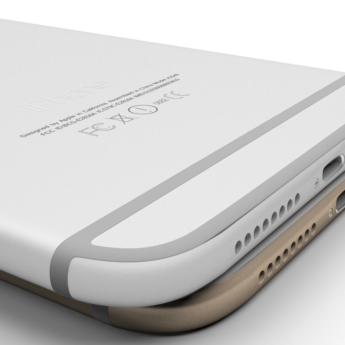 Apple iphone 6 and 6 plus all color 3D model_10