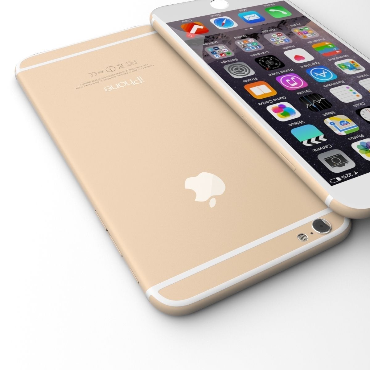 Apple iphone 6 and 6 plus all color 3D model_16