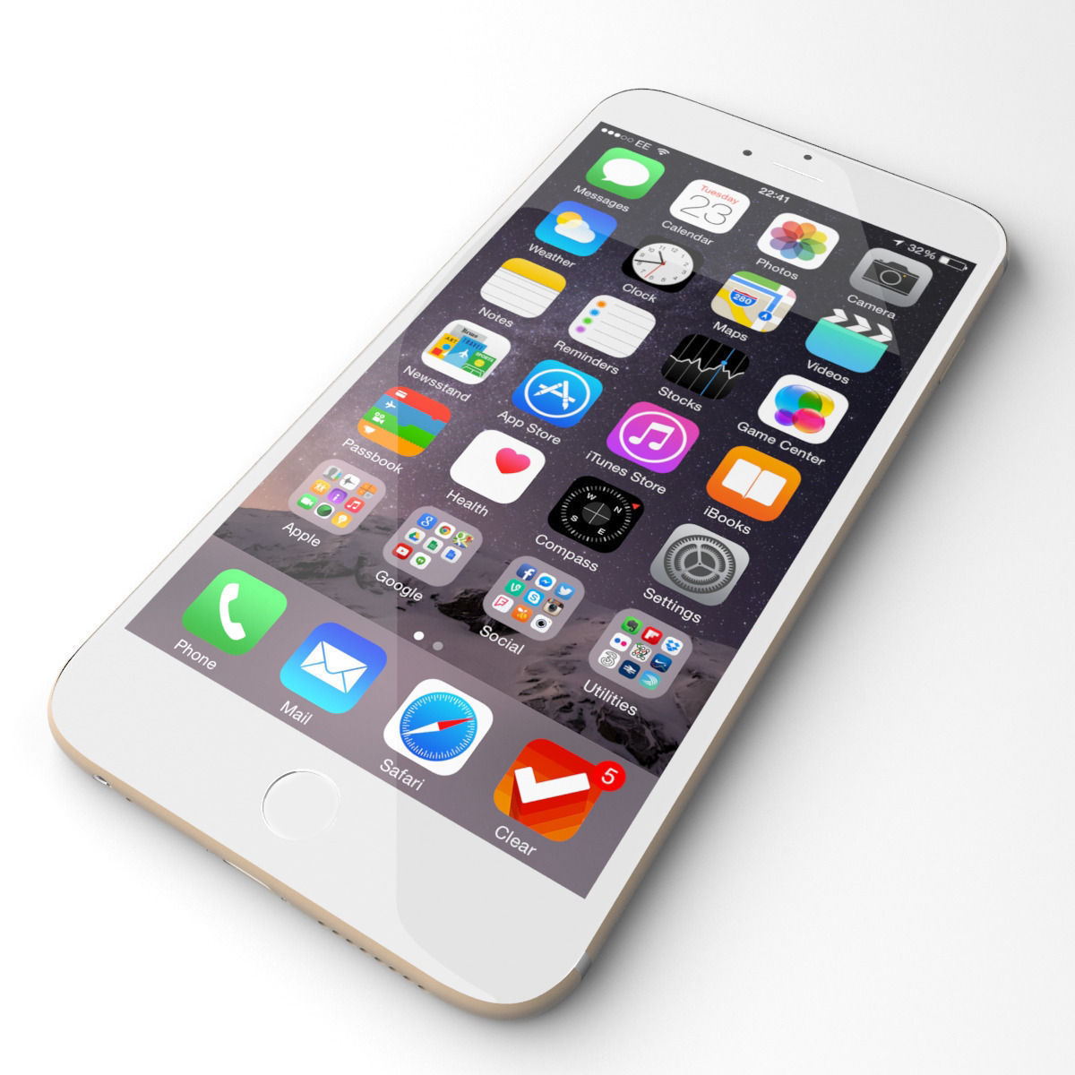 Apple iphone 6 and 6 plus all color 3D model_19