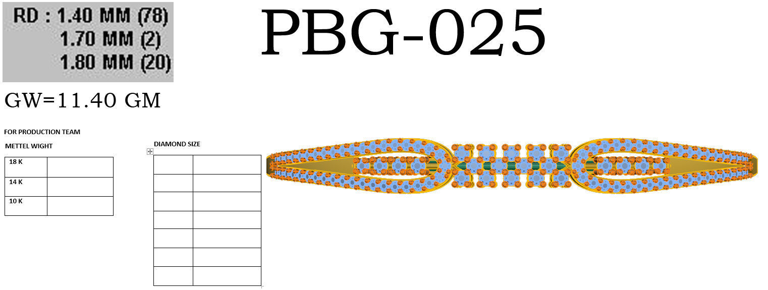 Women bracelets 3dm stl render detail 3D print model 3D print model_4