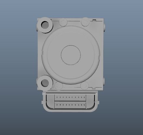 electronic part 1 3D model_2