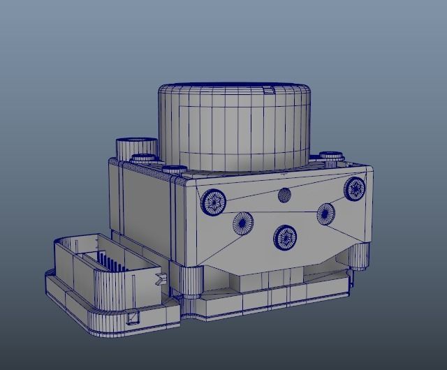 electronic part 1 3D model_3