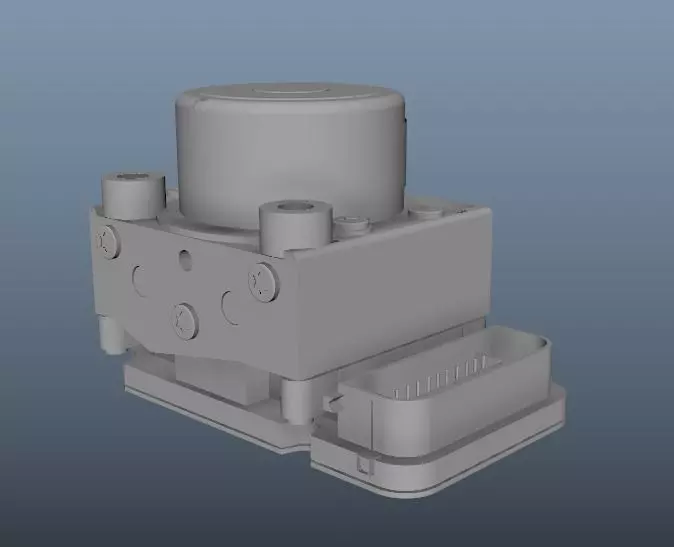 electronic part 1 3D model_0