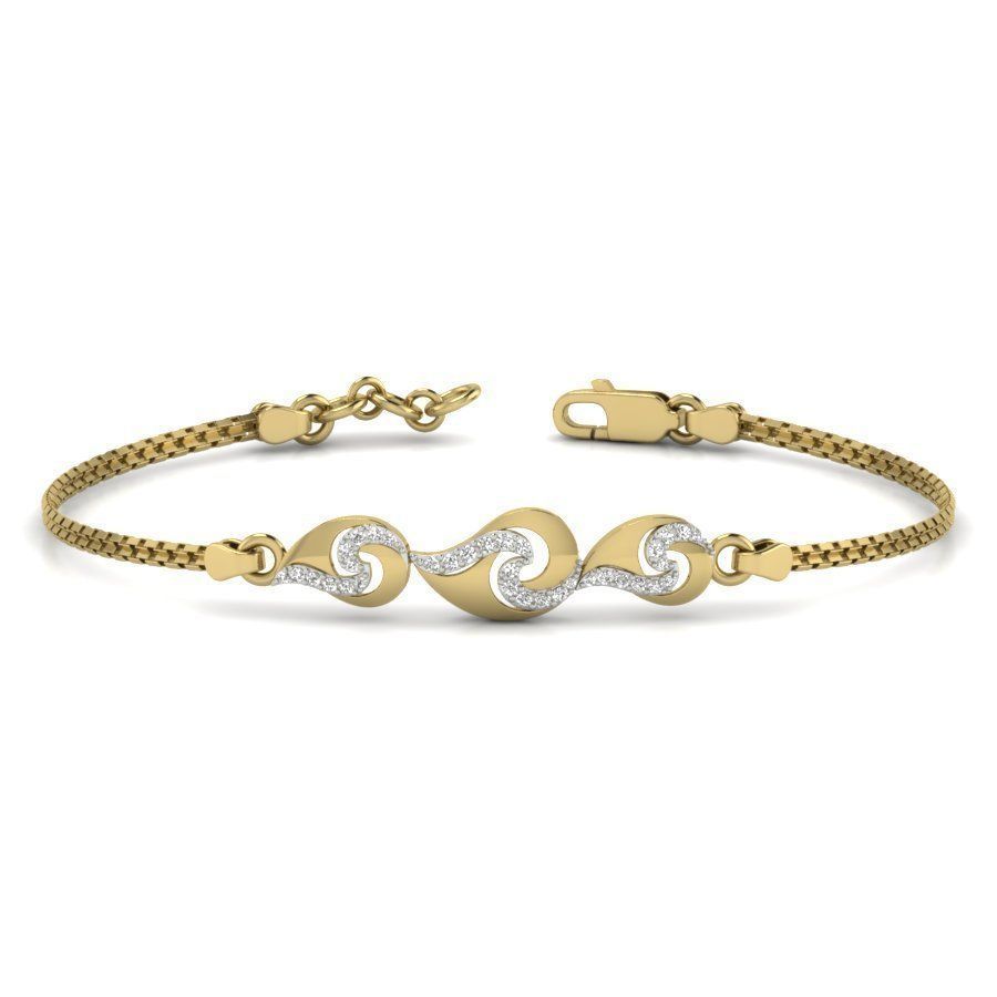 Women bracelets 3dm stl render detail 3D print model 3D print model_3