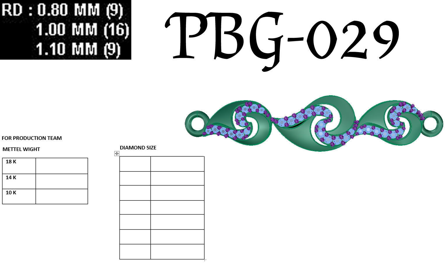 Women bracelets 3dm stl render detail 3D print model 3D print model_4