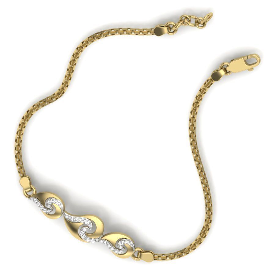 Women bracelets 3dm stl render detail 3D print model 3D print model_2