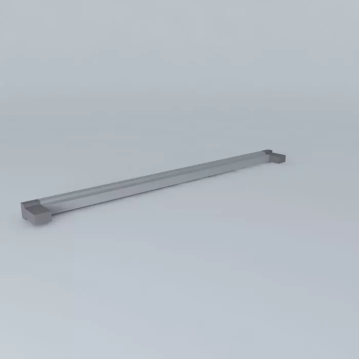 handle stainless steel towel bar Free 3D model