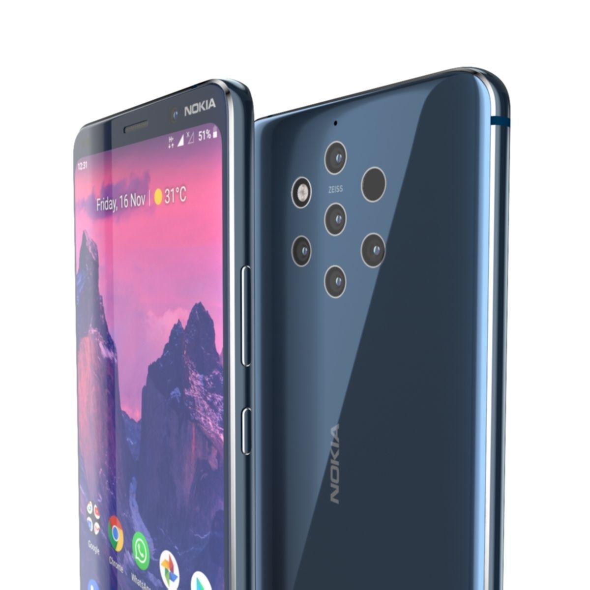 Nokia 9 PureView 3D model_2