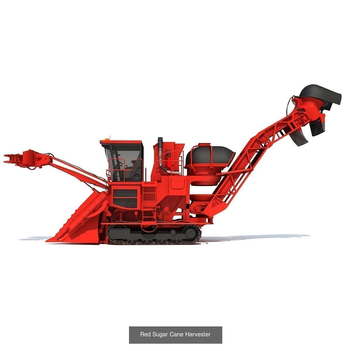 Combine and Harvesters Models 3D Model Collection_1