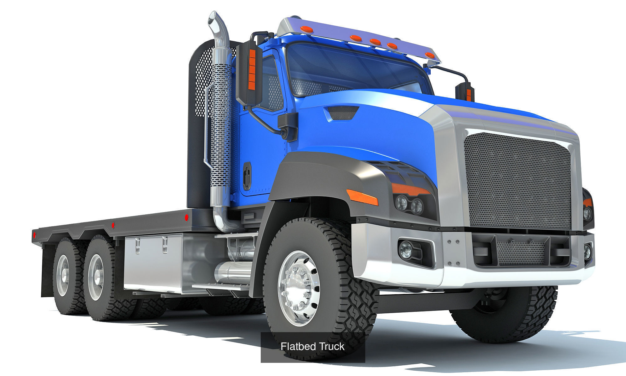 Trucks Models 3D Model Collection_5