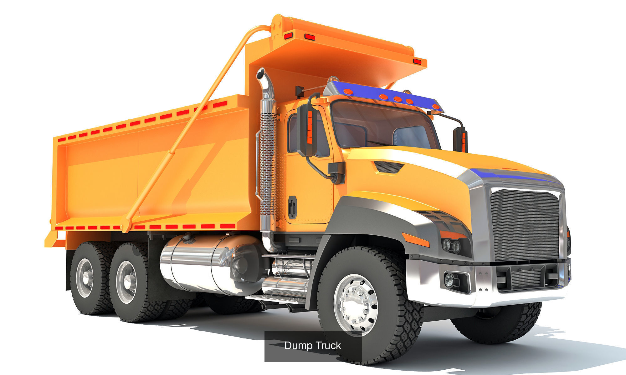 Trucks Models 3D Model Collection_3