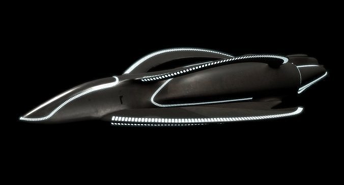 Alien Cruiser 3D model