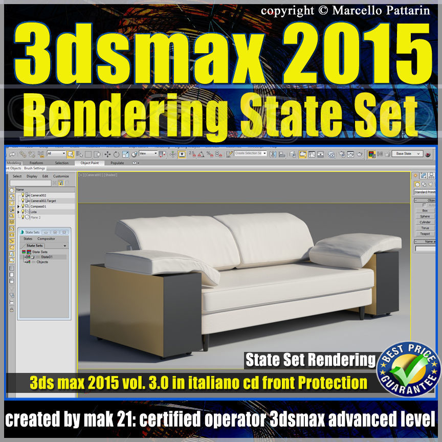3ds max 2015 State Set vol 3 CD Front