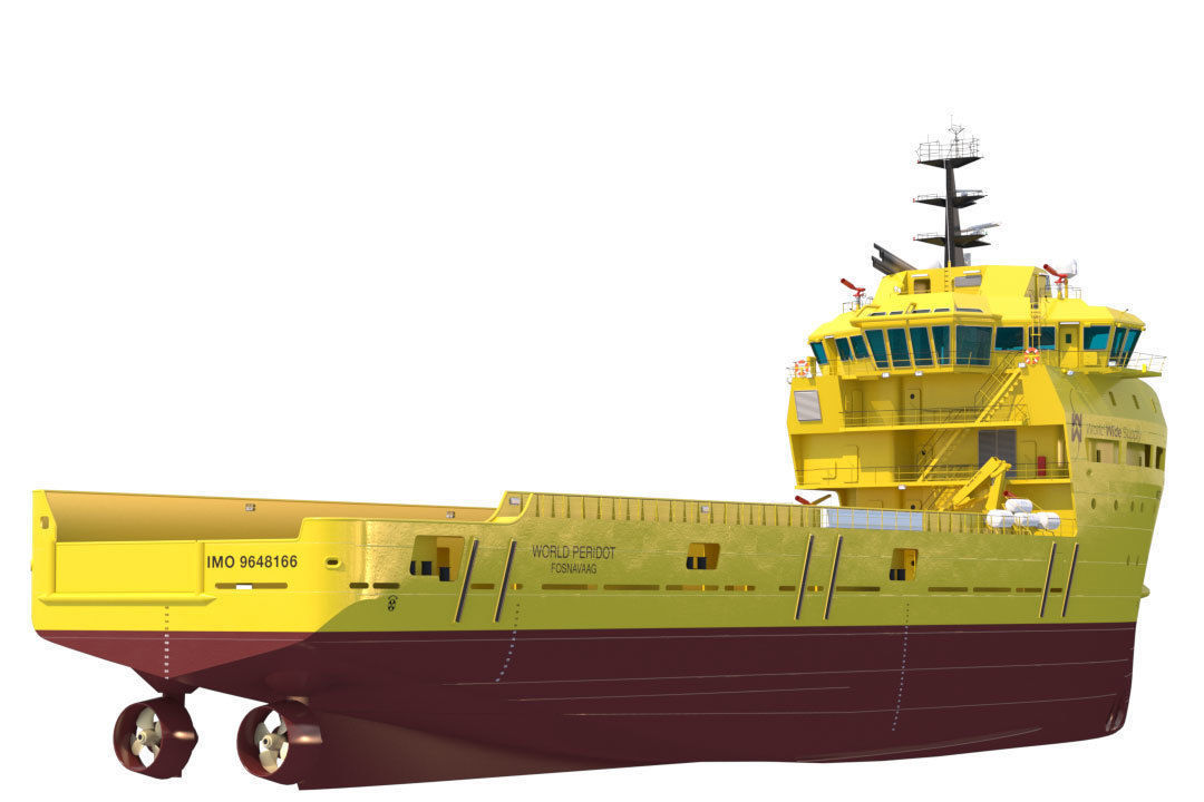 Platform Supply Vessel World Peridot 3D model_8