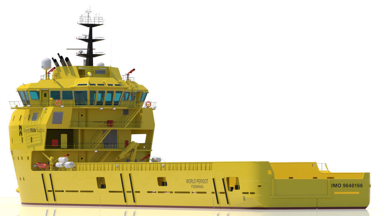 Platform Supply Vessel World Peridot 3D model_10
