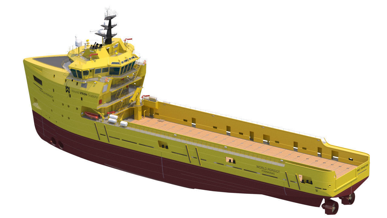 Platform Supply Vessel World Peridot 3D model_2