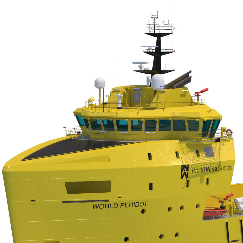 Platform Supply Vessel World Peridot 3D model_14