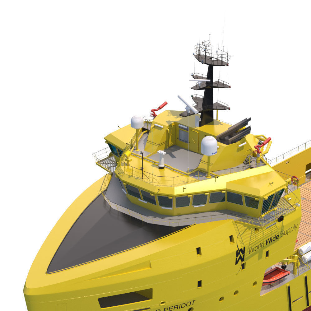 Platform Supply Vessel World Peridot 3D model_15