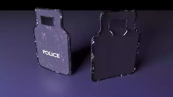 police shield