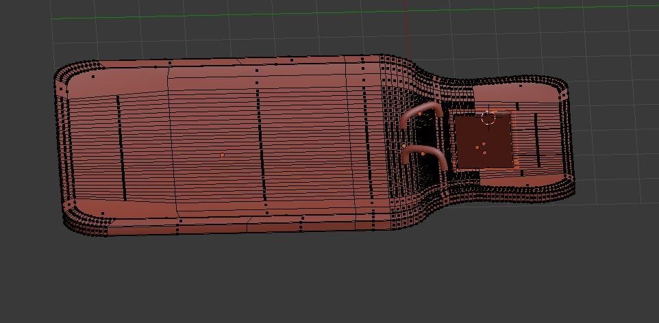 police shield Low-poly 3D model_5