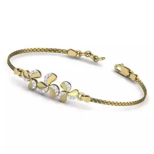 Women bracelets 3dm stl render detail 3D print model