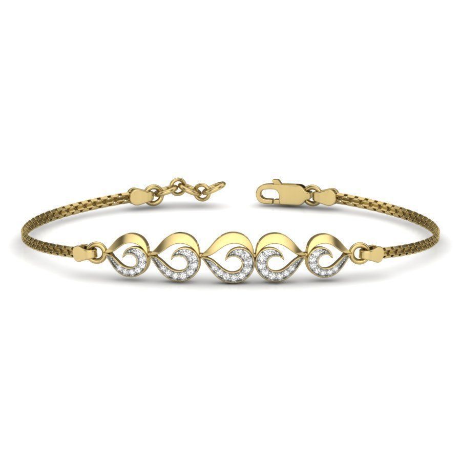 Women bracelets 3dm stl render detail 3D print model 3D print model_3