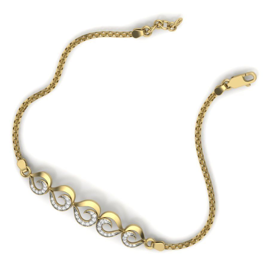 Women bracelets 3dm stl render detail 3D print model 3D print model_2