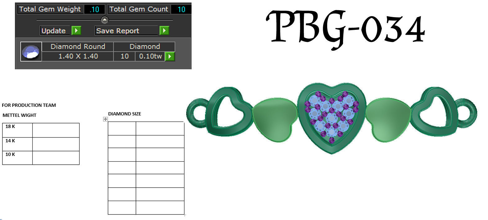 Women bracelets 3dm stl render detail 3D print model 3D print model_4