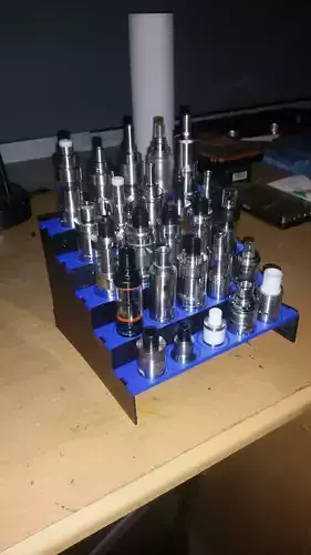 Vape Atomizer stand with or without Drawer 3D print model