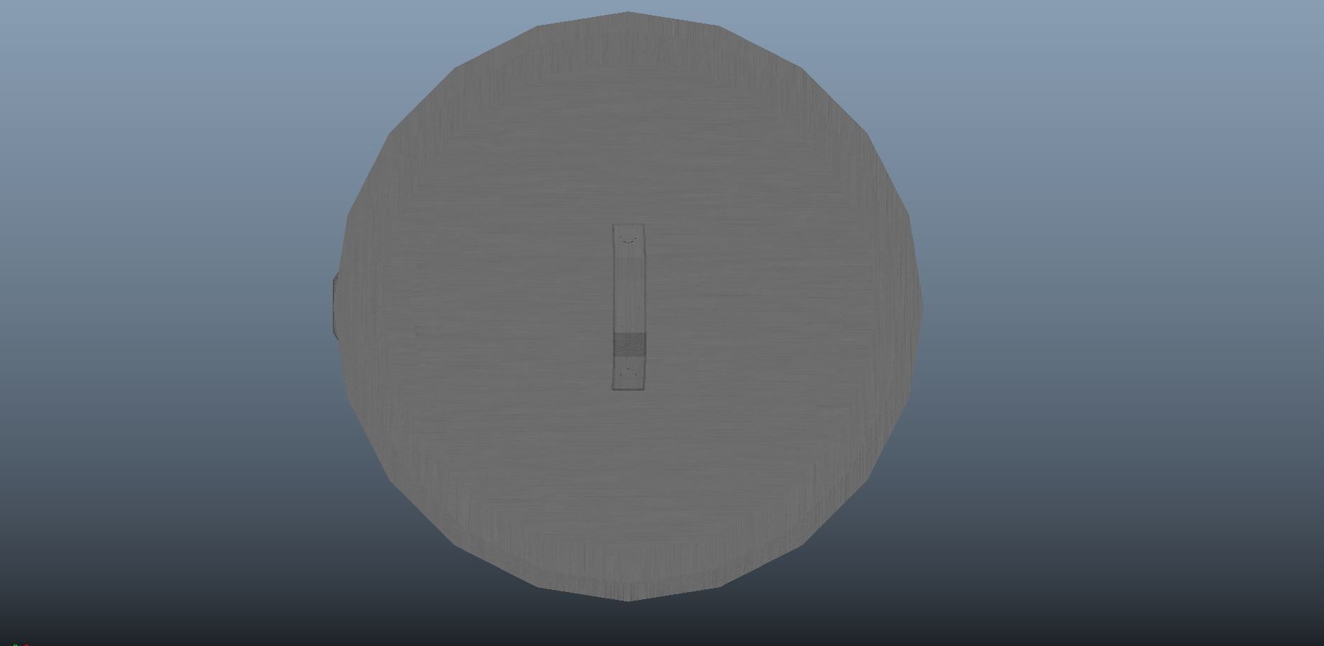 Trash can low poly  Free 3D model_2