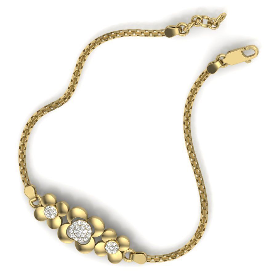 Women bracelets 3dm stl render detail 3D print model 3D print model_2