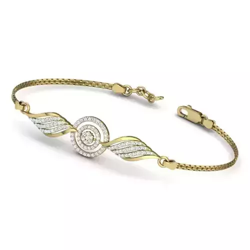 Women bracelets 3dm stl render detail 3D print model