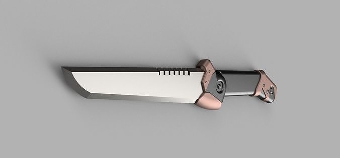 Destiny Fallen The Shock Dagger  3D print model