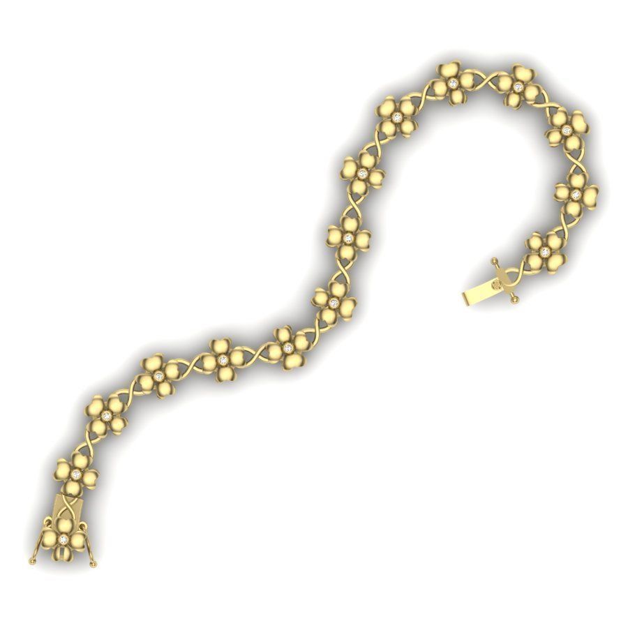 Women bracelets 3dm stl render detail 3D print model 3D print model_1