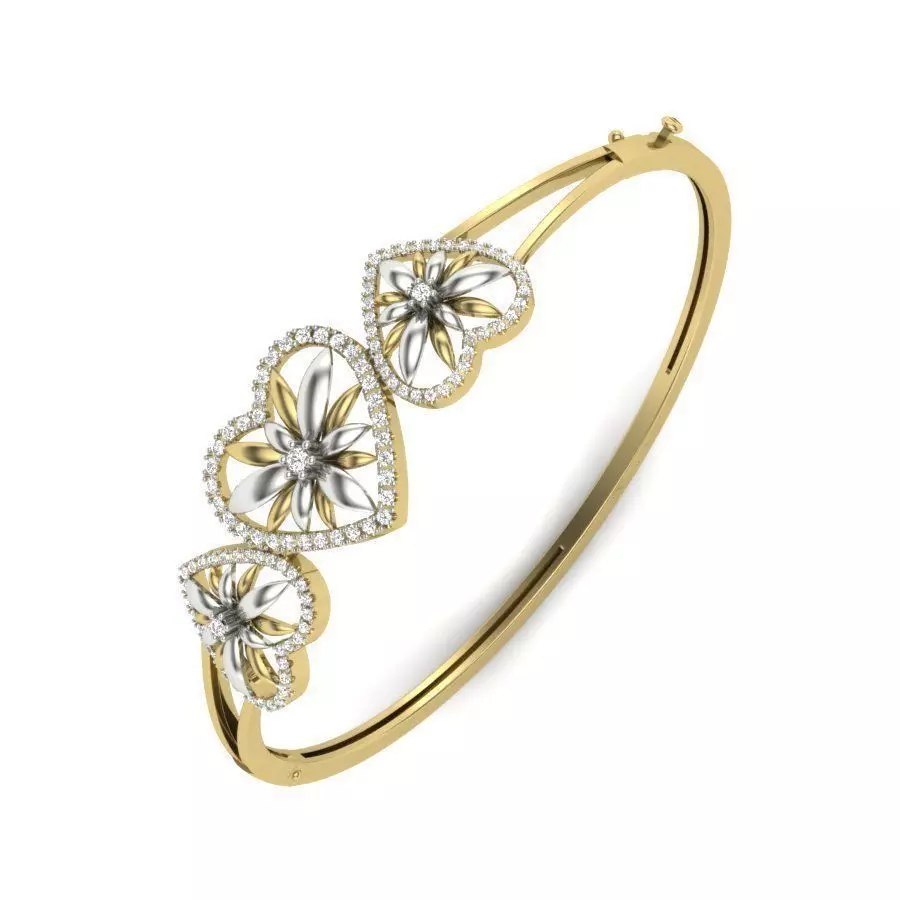 Women bracelets 3dm stl render detail 3D print model 3D print model_0