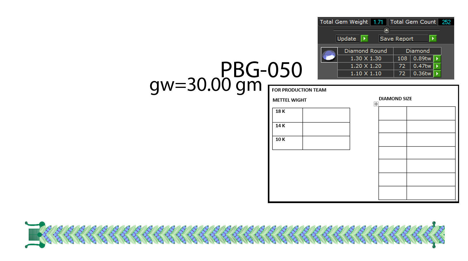 Women bracelets 3dm stl render detail 3D print model 3D print model_4