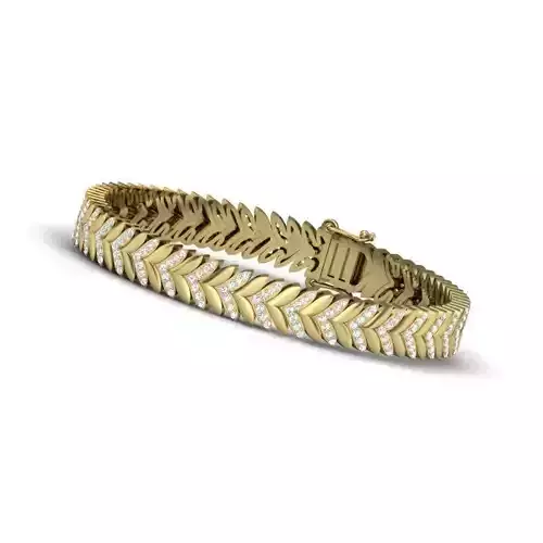 Women bracelets 3dm stl render detail 3D print model 3D print model