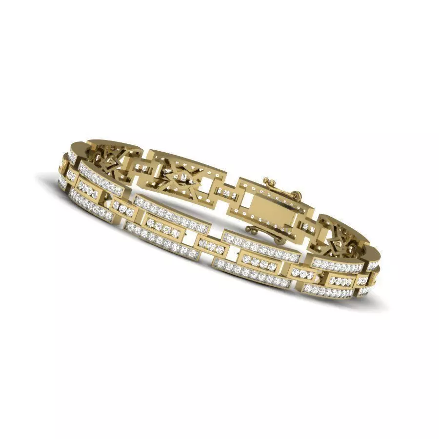 Women bracelets 3dm stl render detail 3D print model 3D print model_0