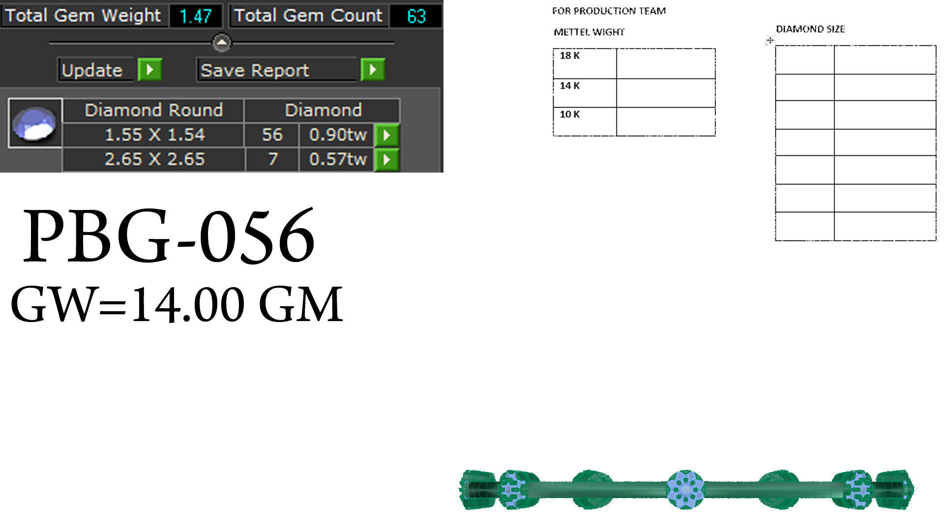 Women bangles 3dm stl render detail 3D print model 3D print model_4