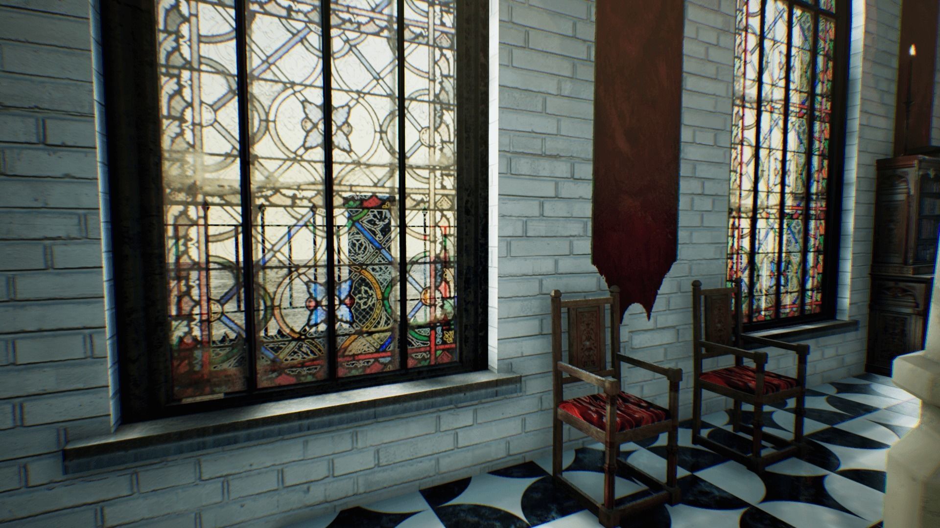 Church for Unreal Updated Low-poly 3D model_10