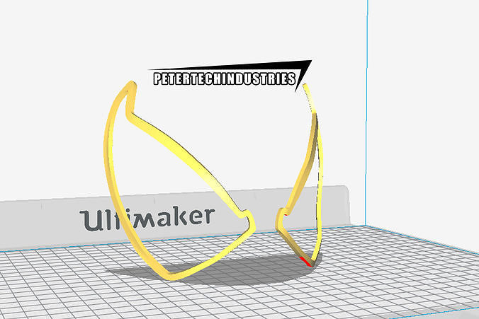 Scarlet Spider Faceshell Lenses 3D Model 3D print model