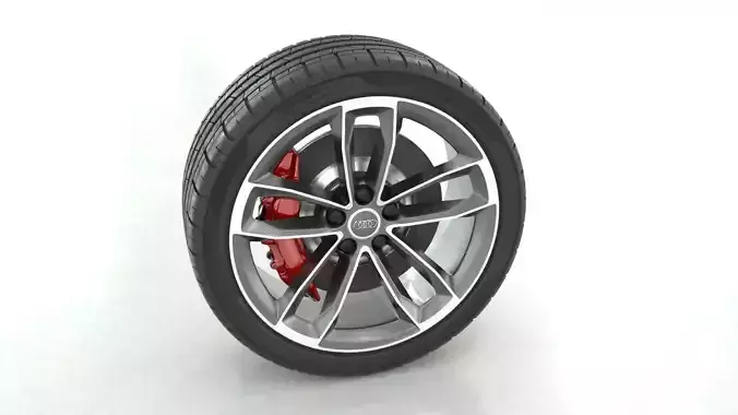 Alloy wheel 3D model