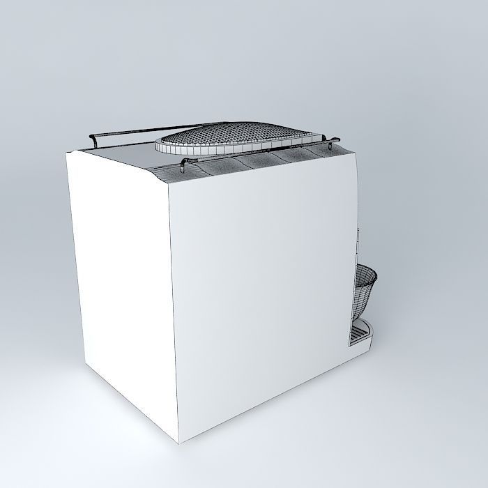coffee maker Free 3D model_3
