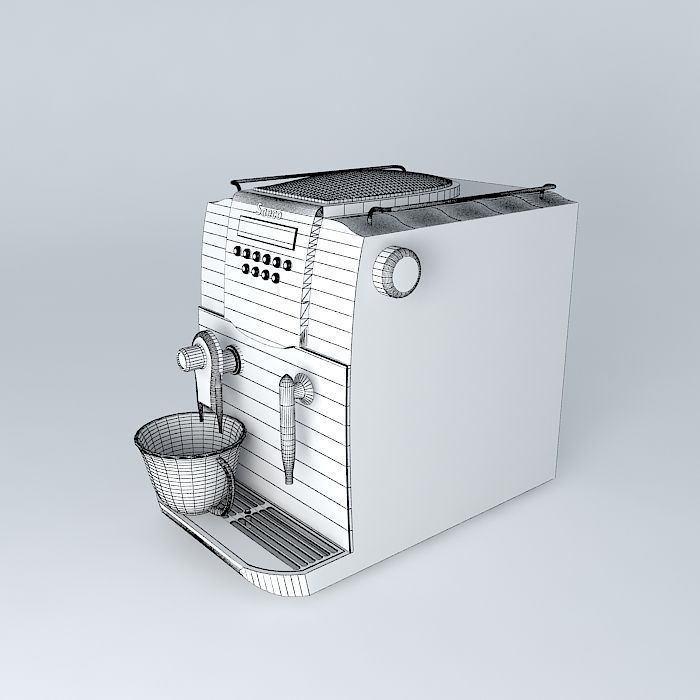 coffee maker Free 3D model_4