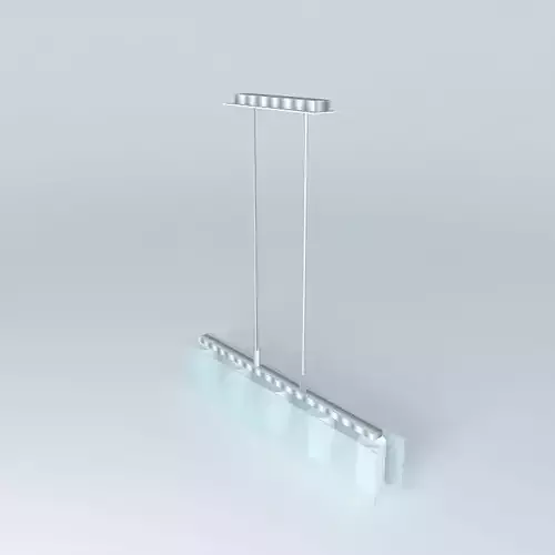 chandelier light fixture with two lights hanging from it