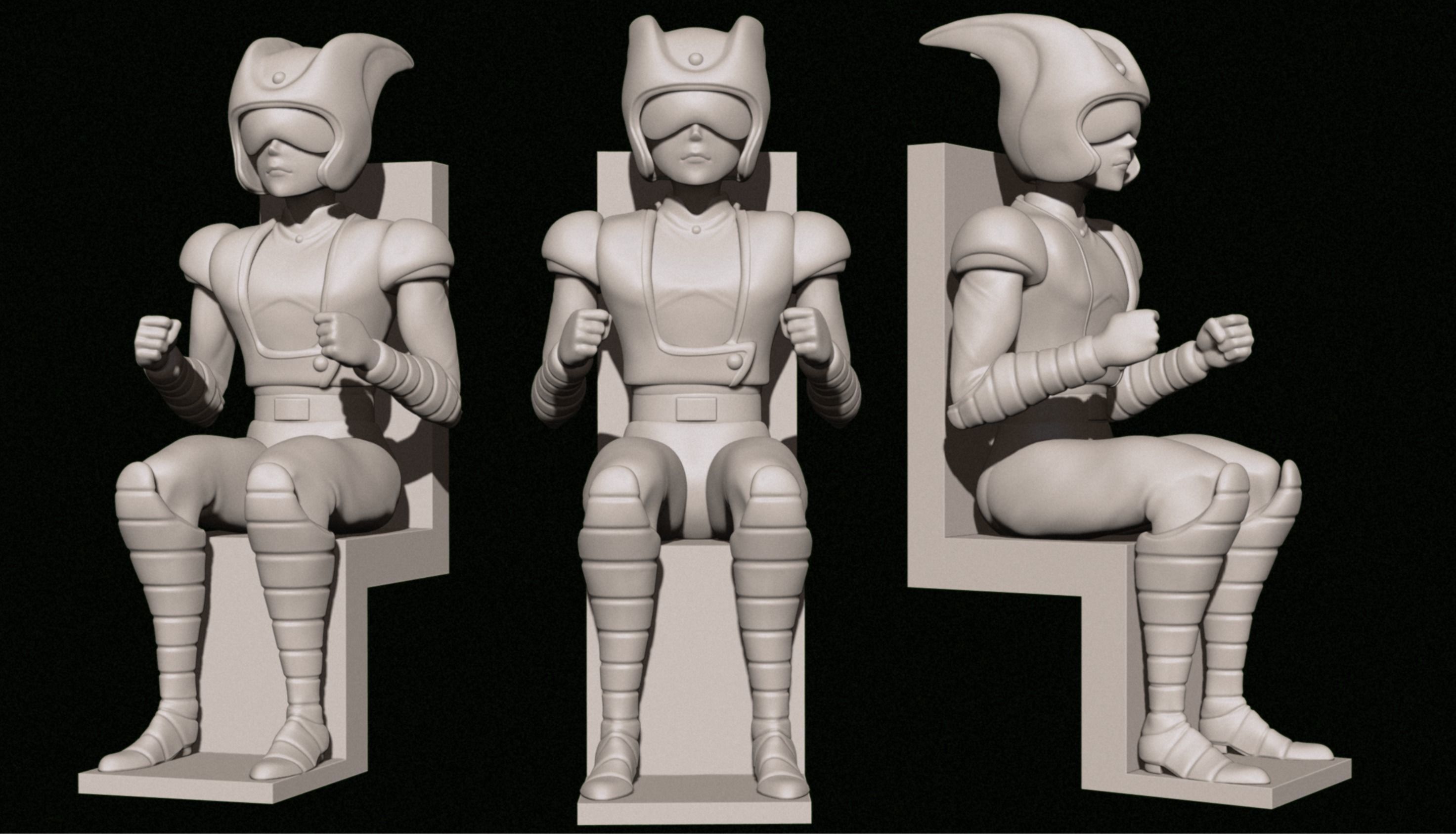 Kojj Kabuto Mazinga Z  3D print model_1