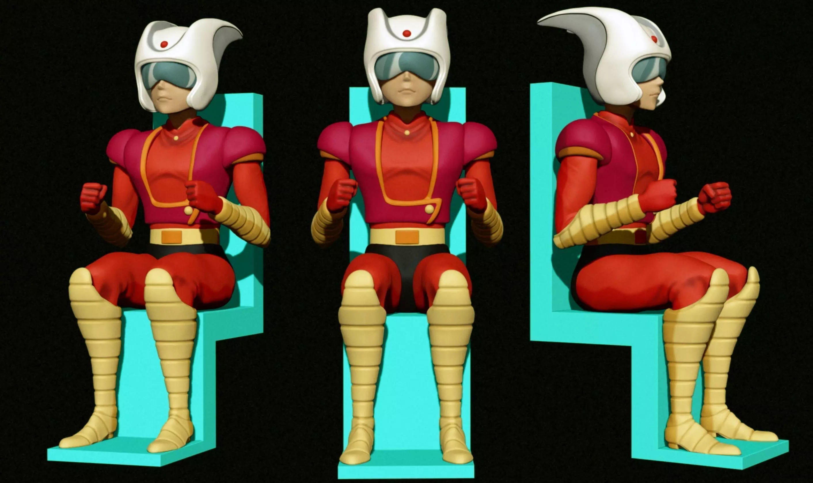 Kojj Kabuto Mazinga Z  3D print model_0