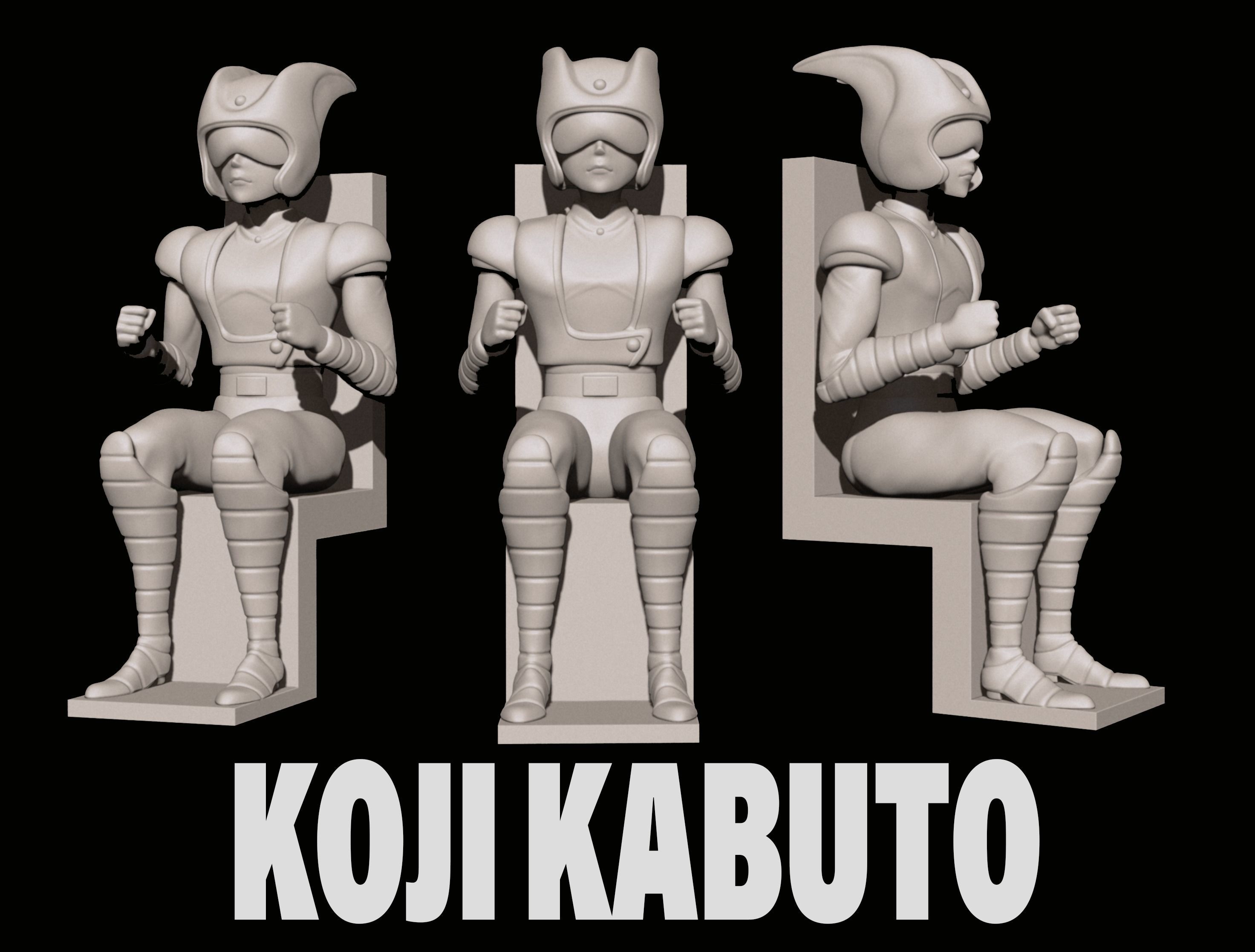 Kojj Kabuto Mazinga Z  3D print model_4