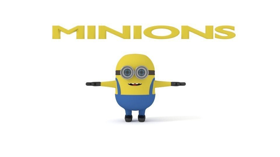 Minion despicable me 3D model_0