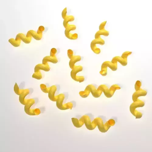 Dried Cavatappi 3D model